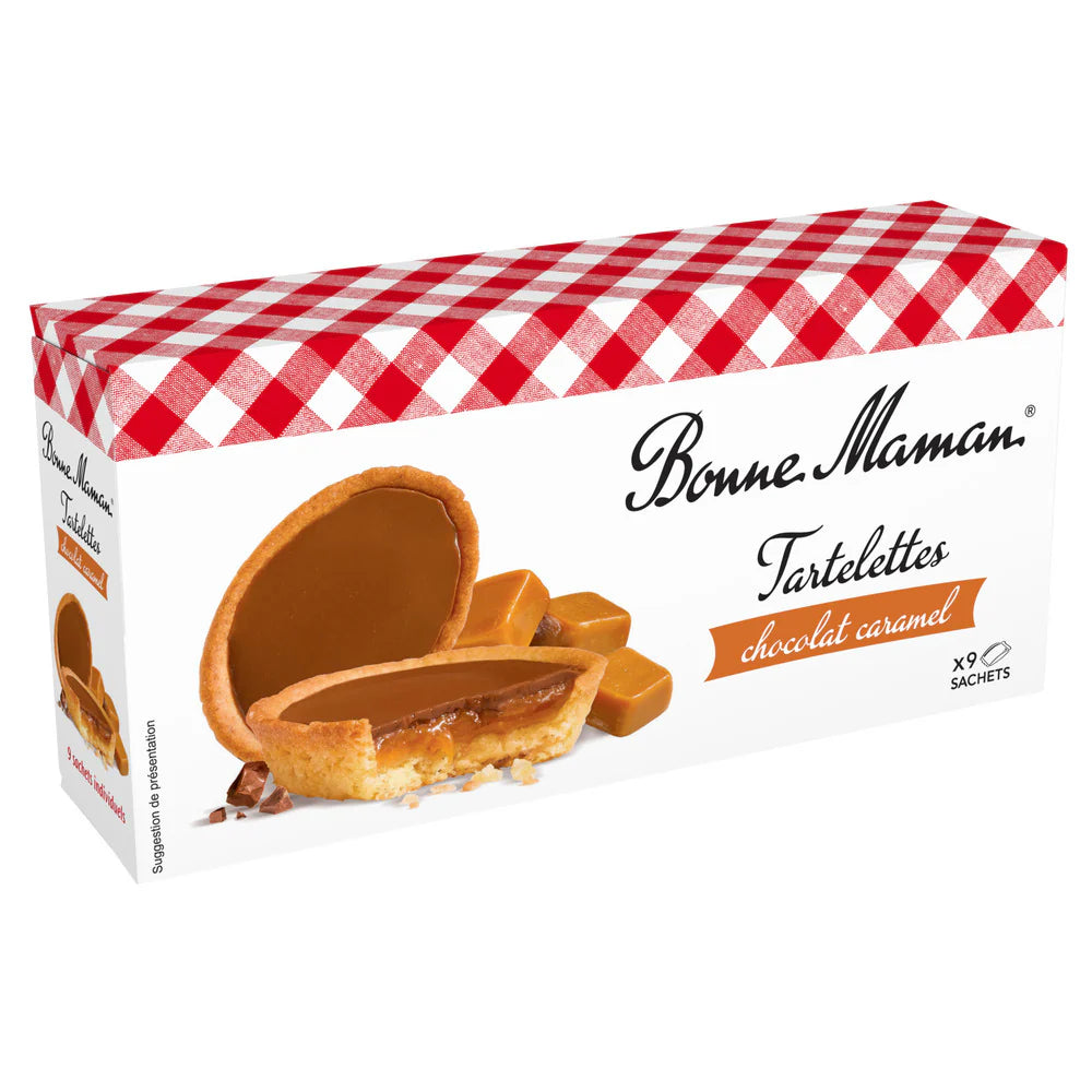 Tarte cu ciocolată și caramel 135g – Bonne Maman