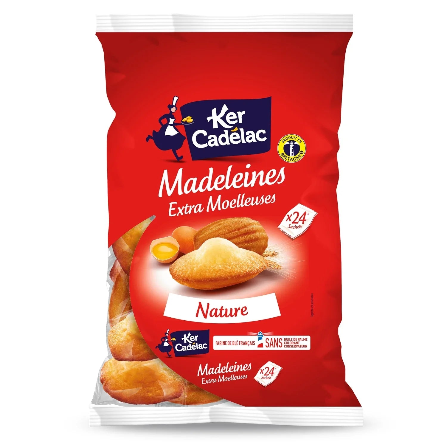 Madeleines extra pufoase 400g
