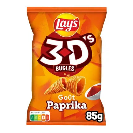 Chipsuri Lay’s 3D paprika 85g