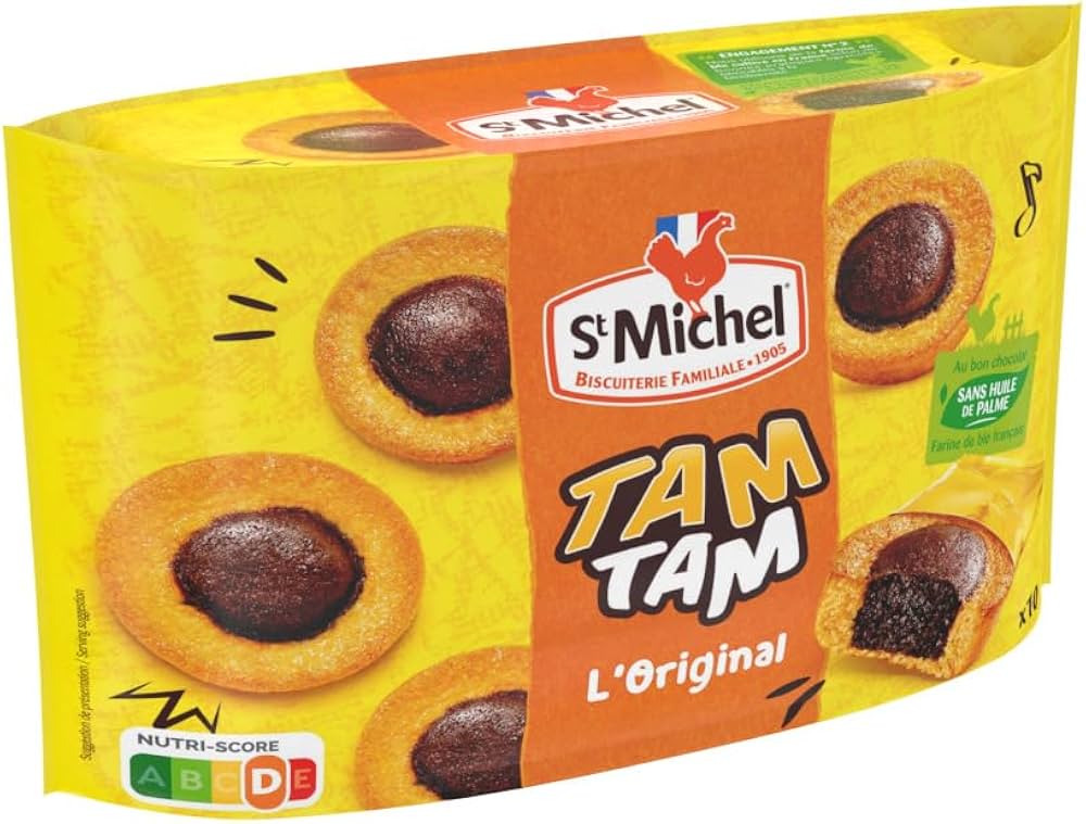 Madeleines Tam Tam cu vanilie și inimă de ciocolată 275g