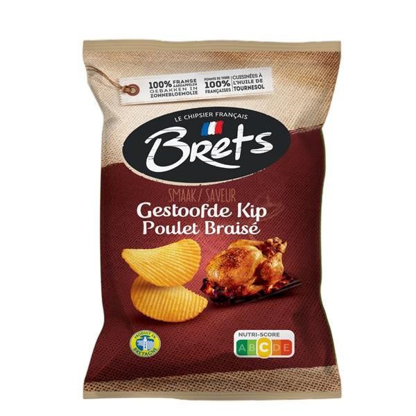 Chipsuri pui la grătar 125g - BRET'S