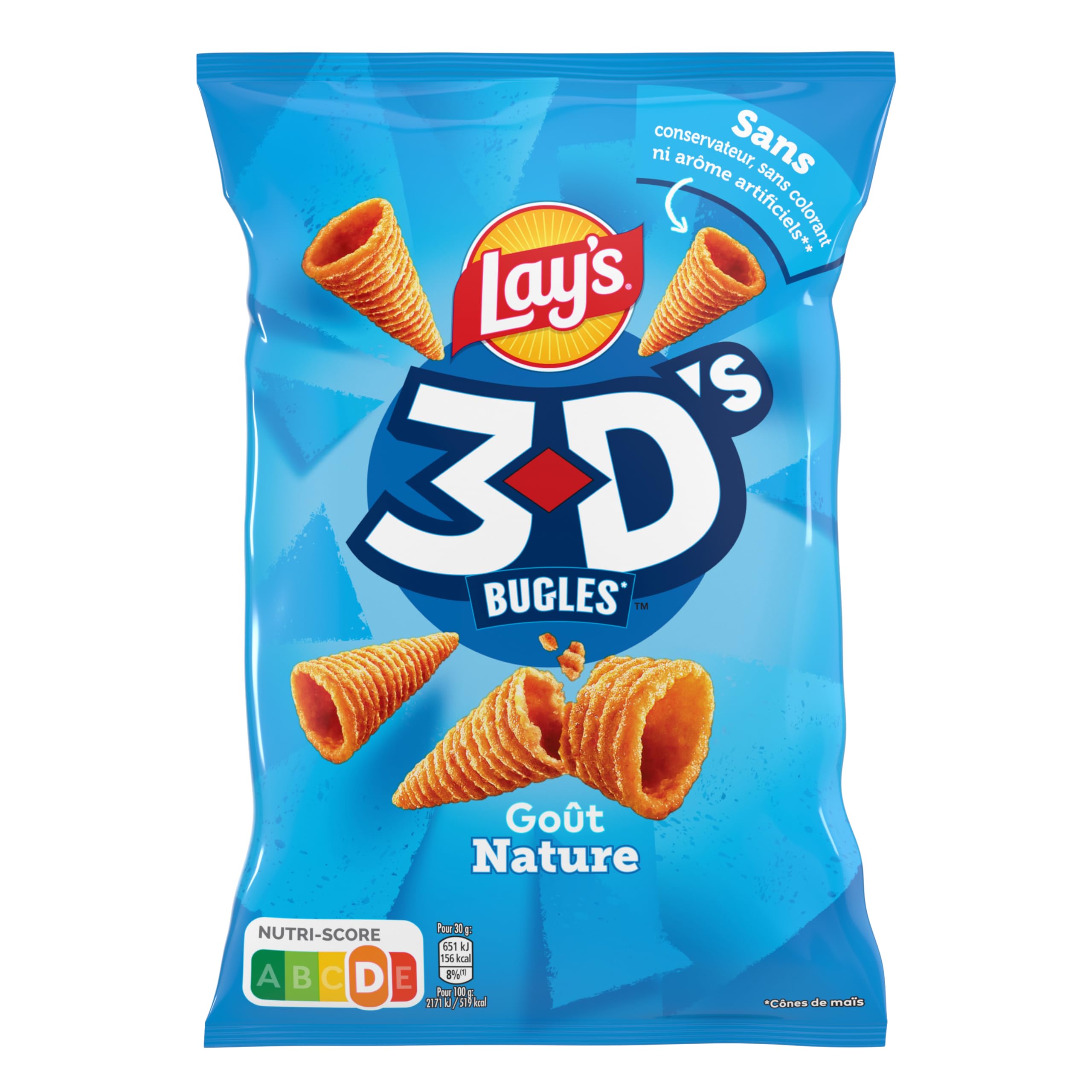 Chipsuri Lay’s 3D natur 85g