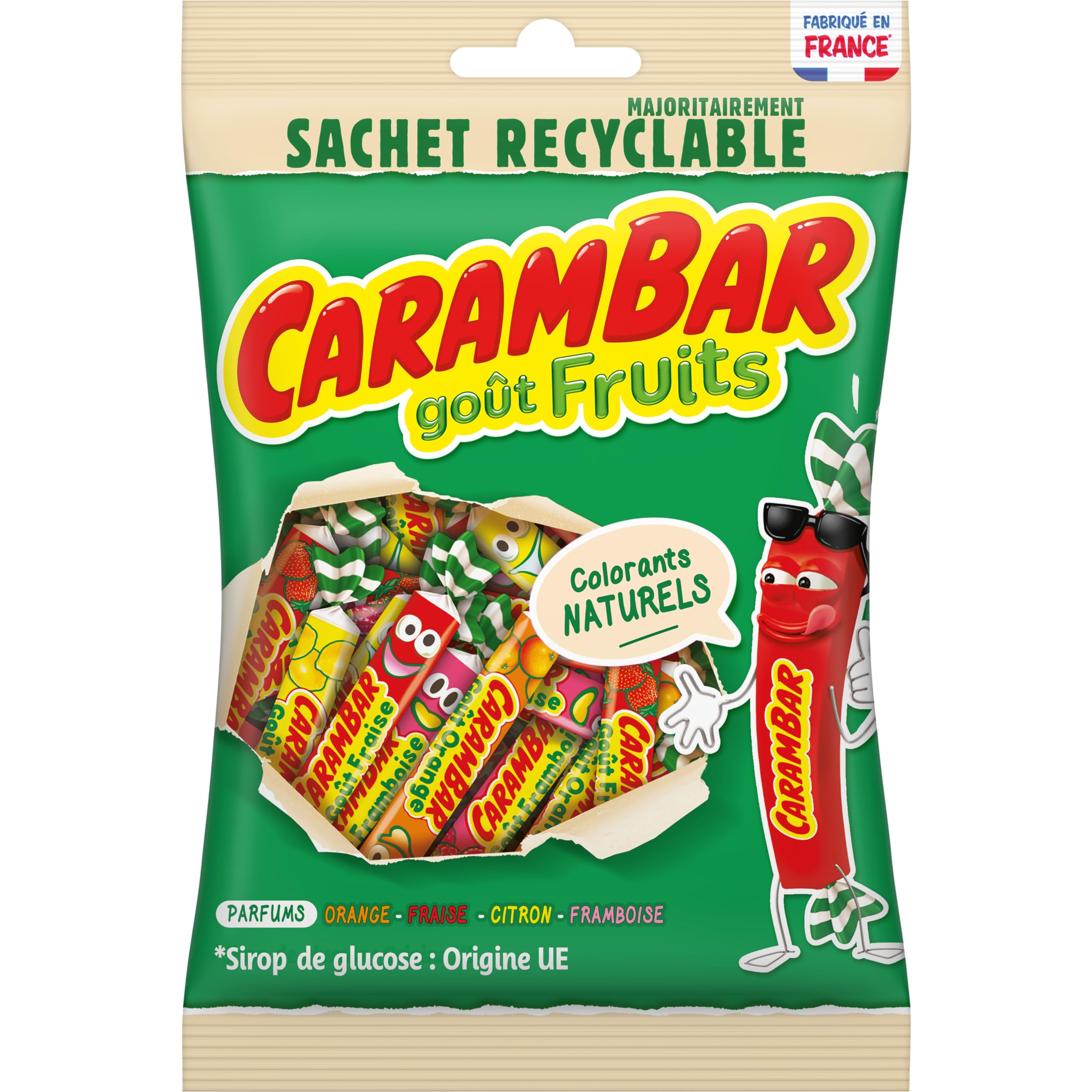 Bomboane fructate Carambar 180g