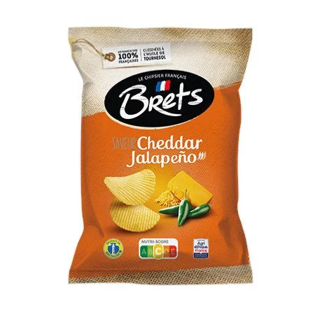 Chipsuri Cheddar Jalapeno 125g - BRET'S