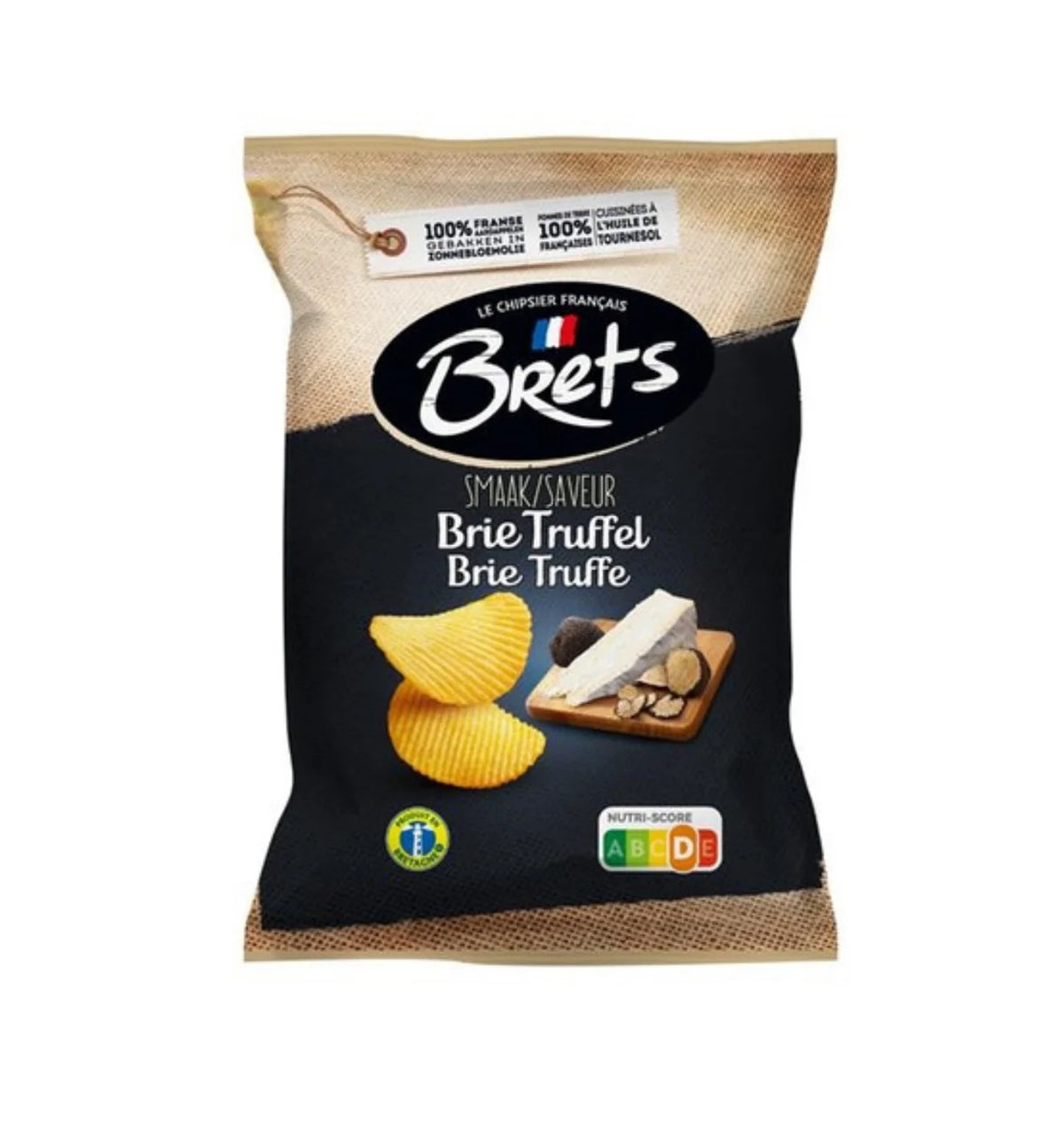 Chipsuri Brie & Trufe BRET'S 125g