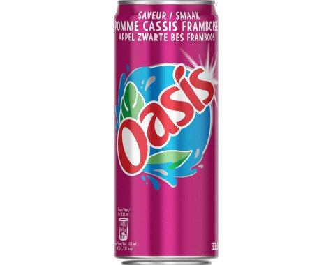 Băutură cu aromă de măr coacăze și zmeură 33cl – Oasis