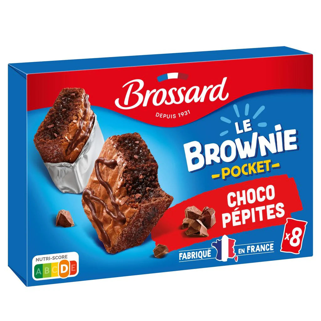 Brownie cu bucăți de ciocolată 30g – Brossard