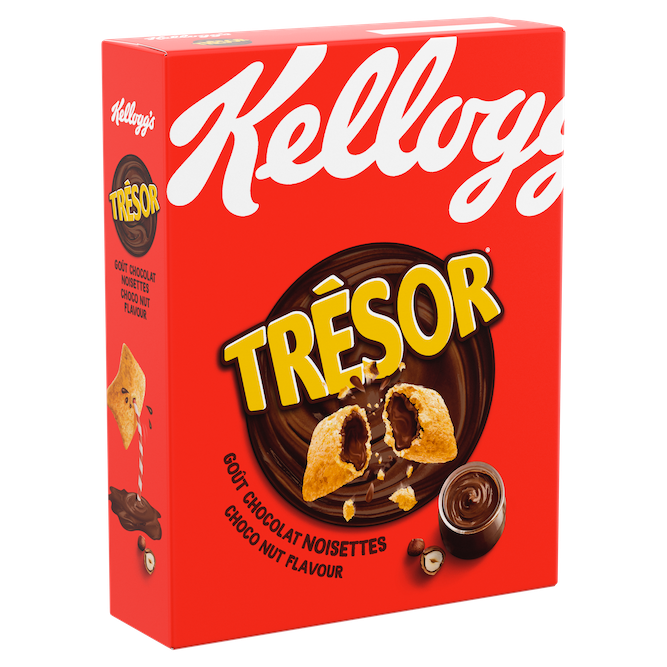 Cereale Trésor cu ciocolată și alune 410g – Kellogg’s