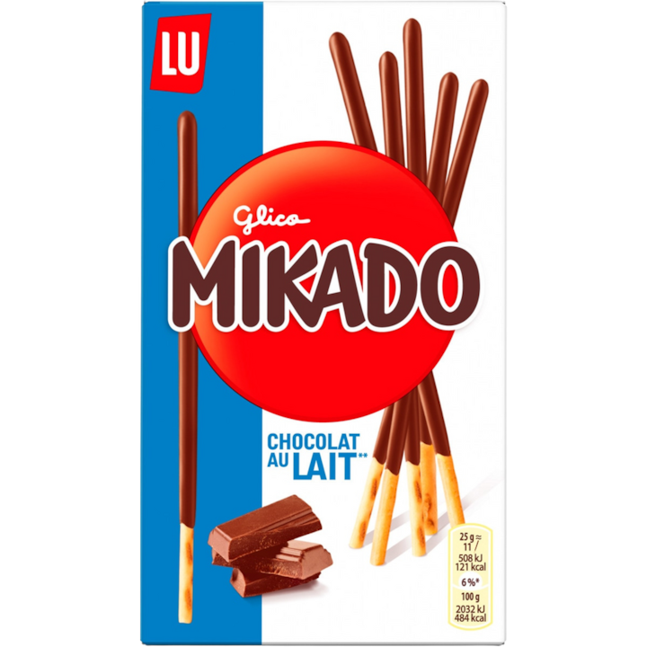 Biscuiți acoperiți cu ciocolată cu lapte Mikado 100g - MIKADO