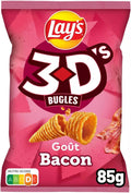 Chipsuri Lay's 3D's Bugles – Aromă Bacon